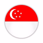 round flag singapore vector illustration 739746 124